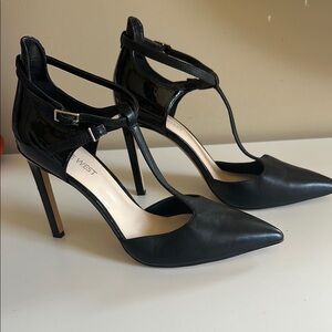 Nine West Black Stiletto Heels